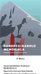 Mobile Screenshot of bandres-karolo.com